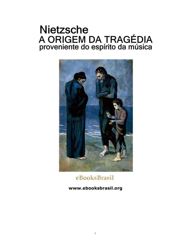 A Origem da Tragedia